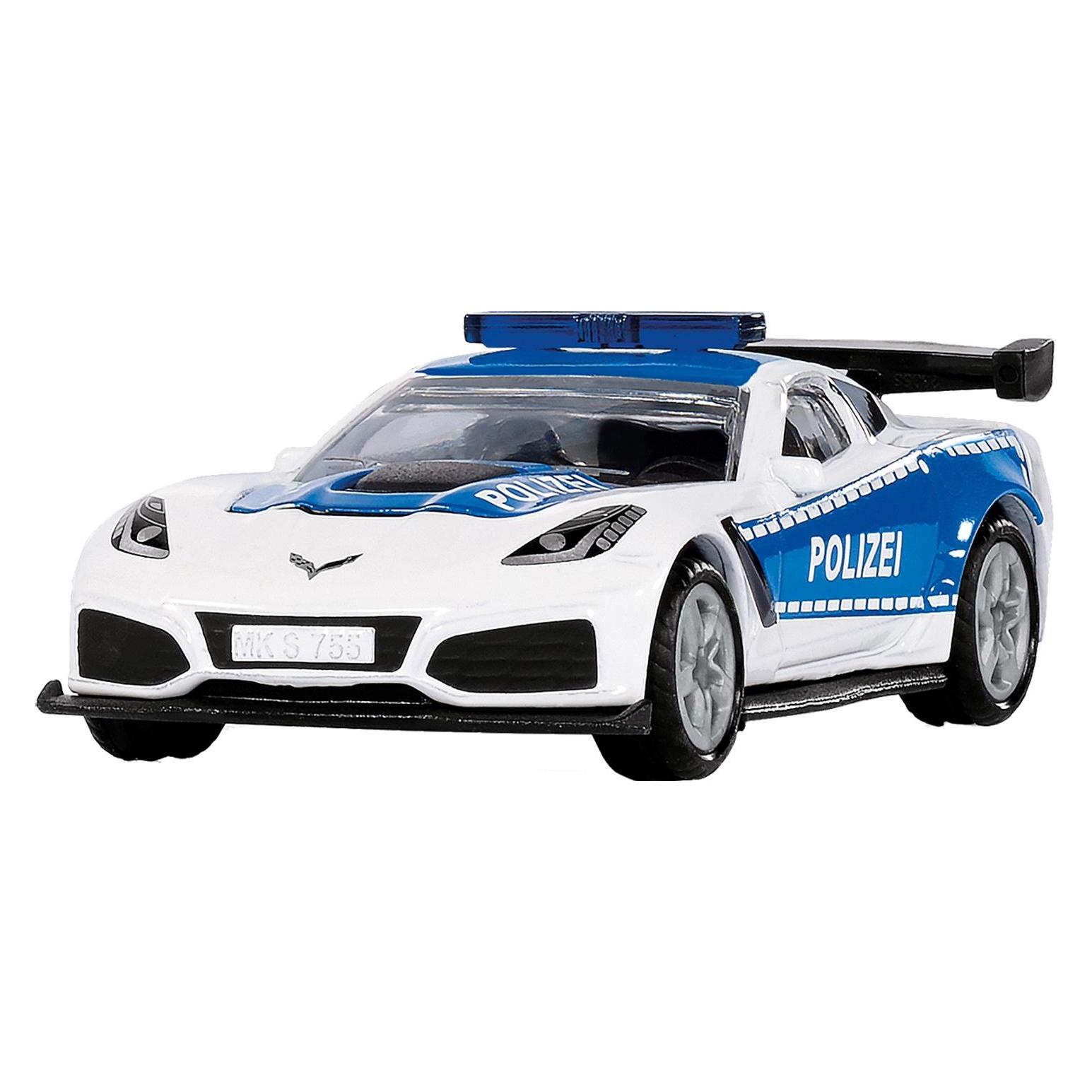 Siku Chevrolet Corvette ZR1 Polizei (1525)