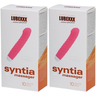 Lubexxx Syntia Vibrationsmassager rechargeable 2x 2x1 St