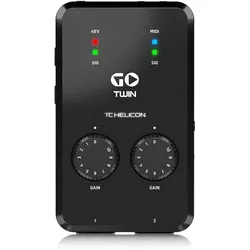 TC Helicon GO Twin (USB), Audio Interface