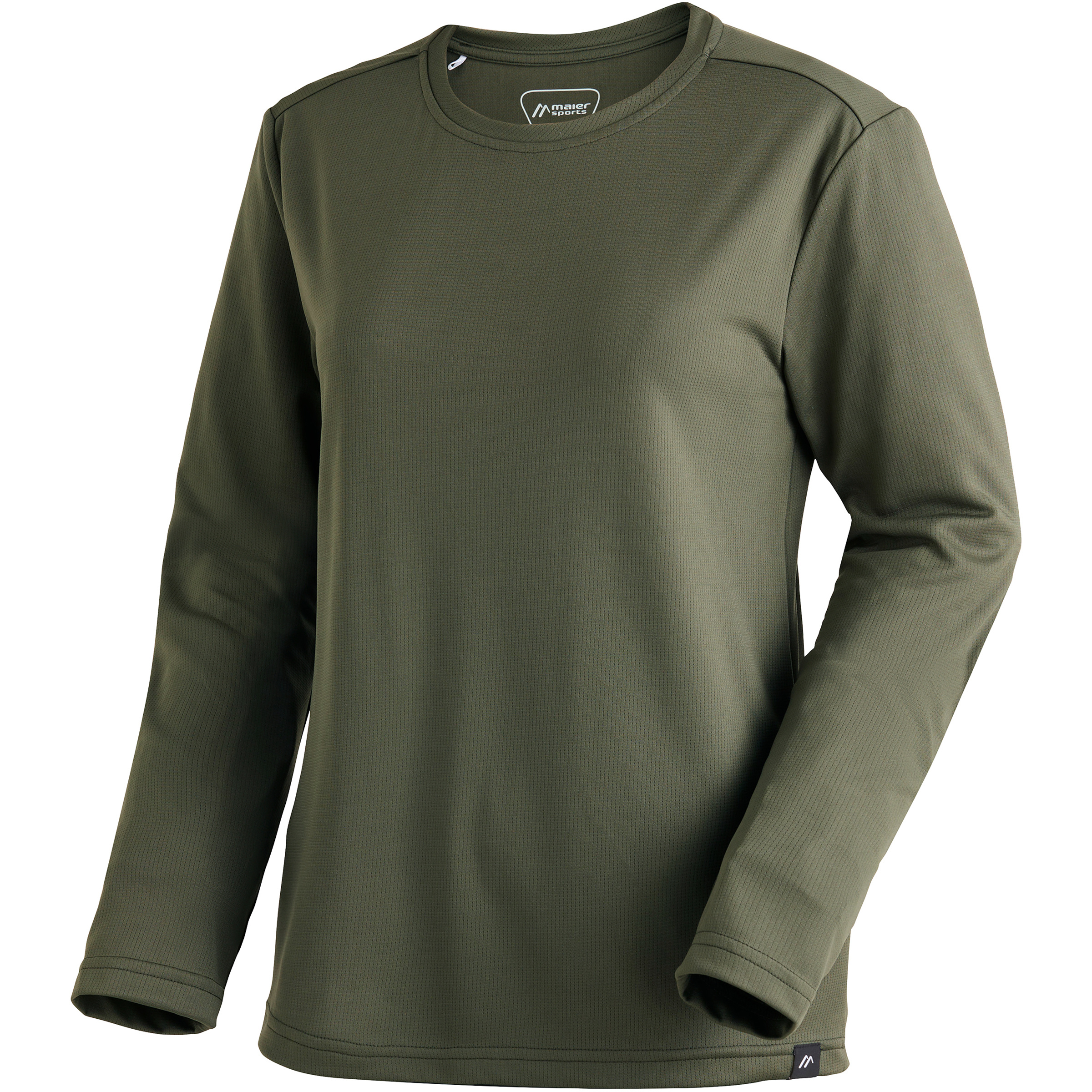 Maier Sports Fav Damen Longsleeves gruen Größe L Trekking Schnell trocknend