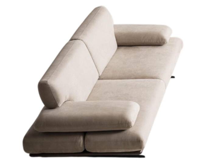 JVmoebel 3-Sitzer Beiges Stoffsofa im Designerlook für stilvolles Wohnen, 1 Teile