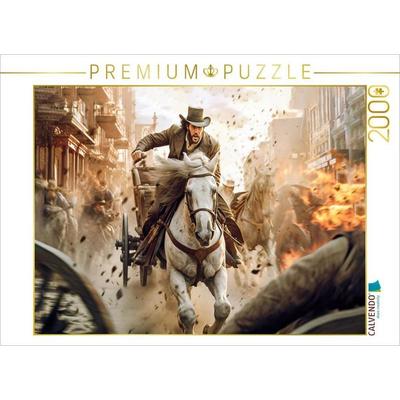 CALVENDO Puzzle Sheriff | 2000 Teile Lege-Größe 90x67cm Foto-Puzzle für glückliche Stunden
