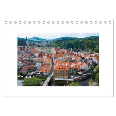 Ceský Krumlov - Böhmisch Krumau (Tischkalender 2026 DIN A5 quer), CALVENDO Monatskalender