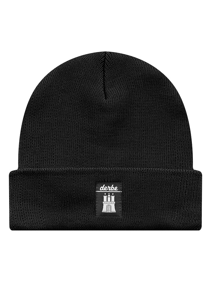 Derbe Mütze in Schwarz - onesize