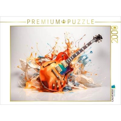 CALVENDO Puzzle Gitarre | 2000 Teile Lege-Größe 90x67cm Foto-Puzzle für glückliche Stunden, Sonstige von , Calvendo Puzzle