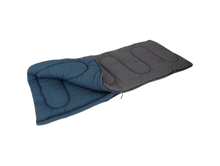 Eurotrail Deckenschlafsack Eurotrail Grau/Blau - Farbe: Blau, Grau - Schlafsack