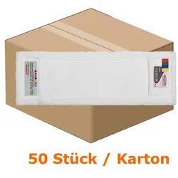 Sprintus Profimopp Basic PRO 50 cm mit Ihrem Firmenlogo 50 Stück/Karton Wischmöppe mit Ihrer Eigenmarke