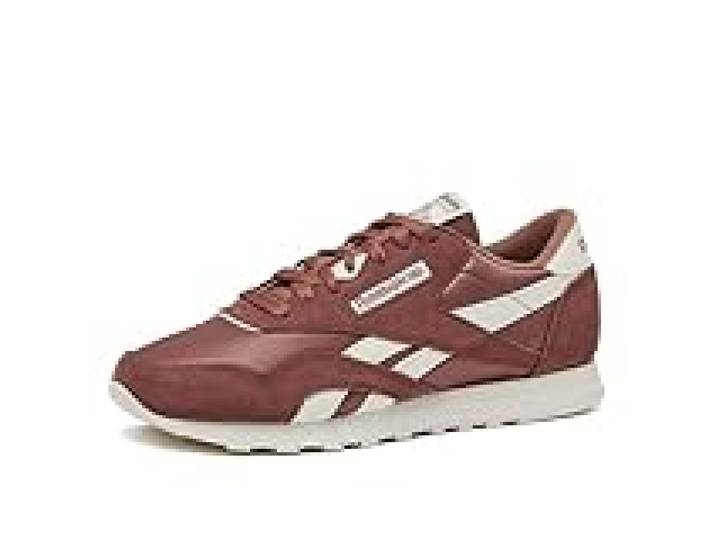 Reebok Baskets Classiques en Nylon pour Femme, Chaussures de Tennis décontractées, Craie de Terre brûlée de la Terre brûlée, 35.5 EU