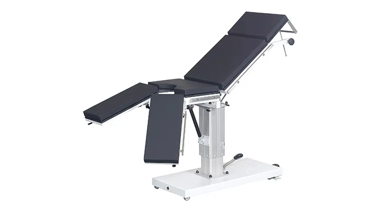AGA Sanitätsartikel GmbH AGA Power-MAT Gyn, OP- Ambulanz-Tisch, hydraulische Höhenverstellung, Edelstahl Hubsäule MP-3050/5YGYN