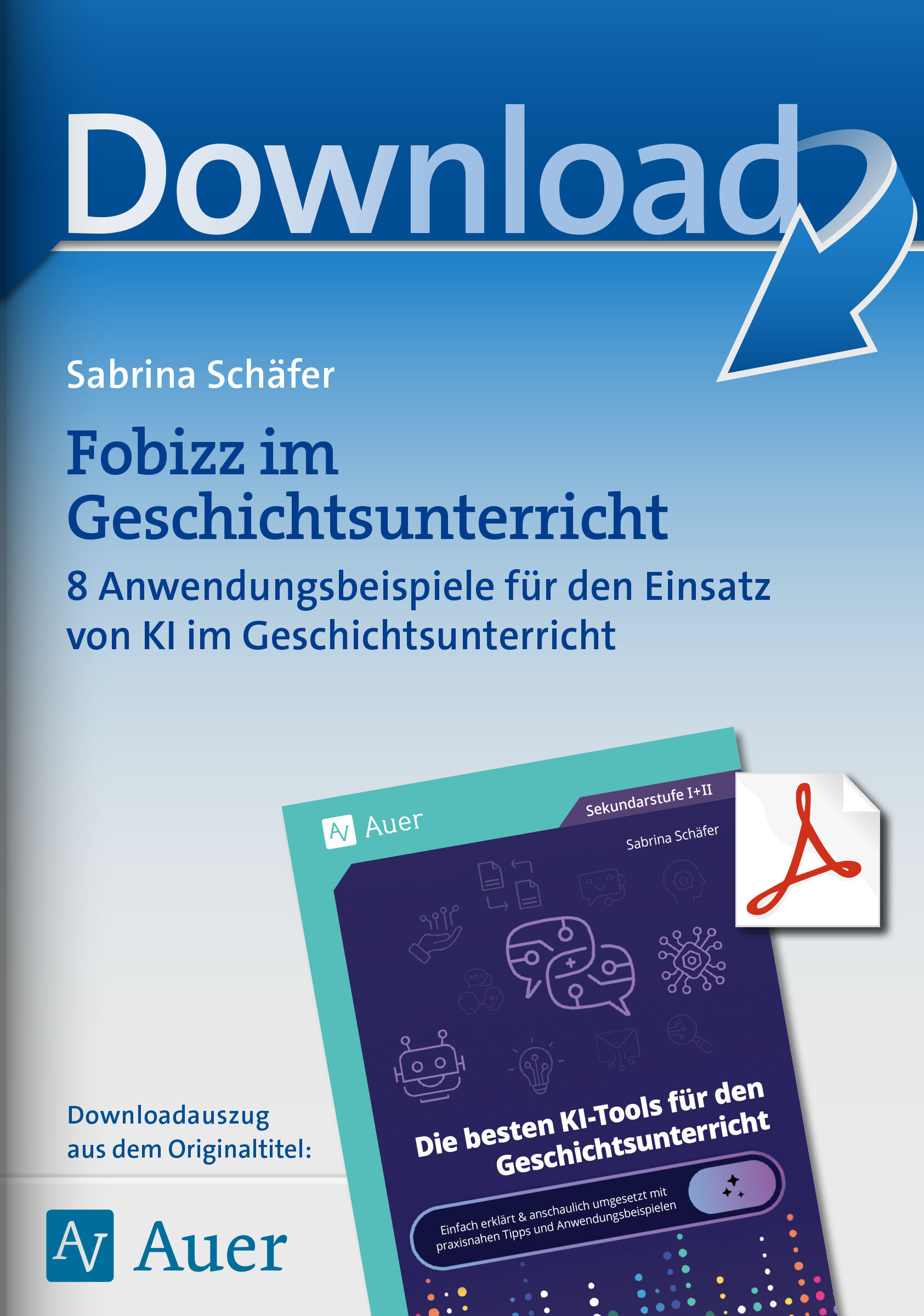 Auer Verlag Fobizz im Geschichtsunterricht