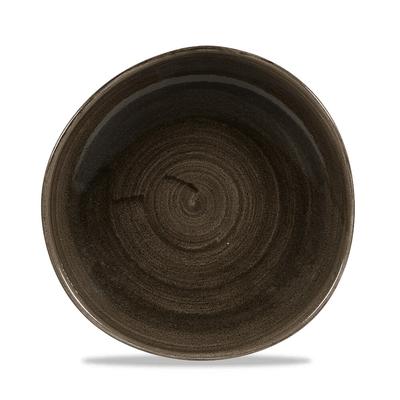 Churchill Stonecast Patina Iron Black Teller Organisch 26,4cm