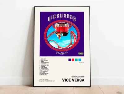 Inspire Picks Latin Rapper Wall Art Quevedo & Urban Music Album Canvas Poster Decor hl005 13 20x30cm No Frame