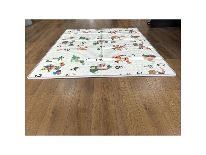 AIYAPLAY Tapis d’éveil pliable réversible 200x180cm bébé