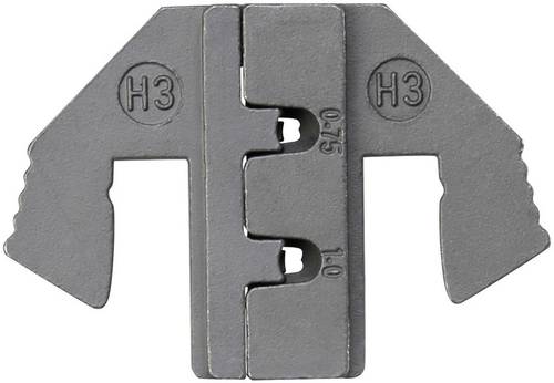 TOOLCRAFT PLE-0H3 Crimp-Einsätze AMP Superseal 1.5 Quetschbereich: 0.75 bis 1mm² Passend für Marke (Zangen): TOOLCRAFT PZ-500