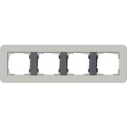 GIRA Abdeckrahmen Grau 0214422 1 St.