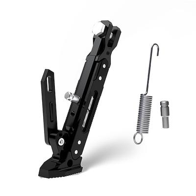Universeller Motorrad-Seitenständer, verstellbares Seitenstativ für Motorrad, Motocross-Roller und Moped