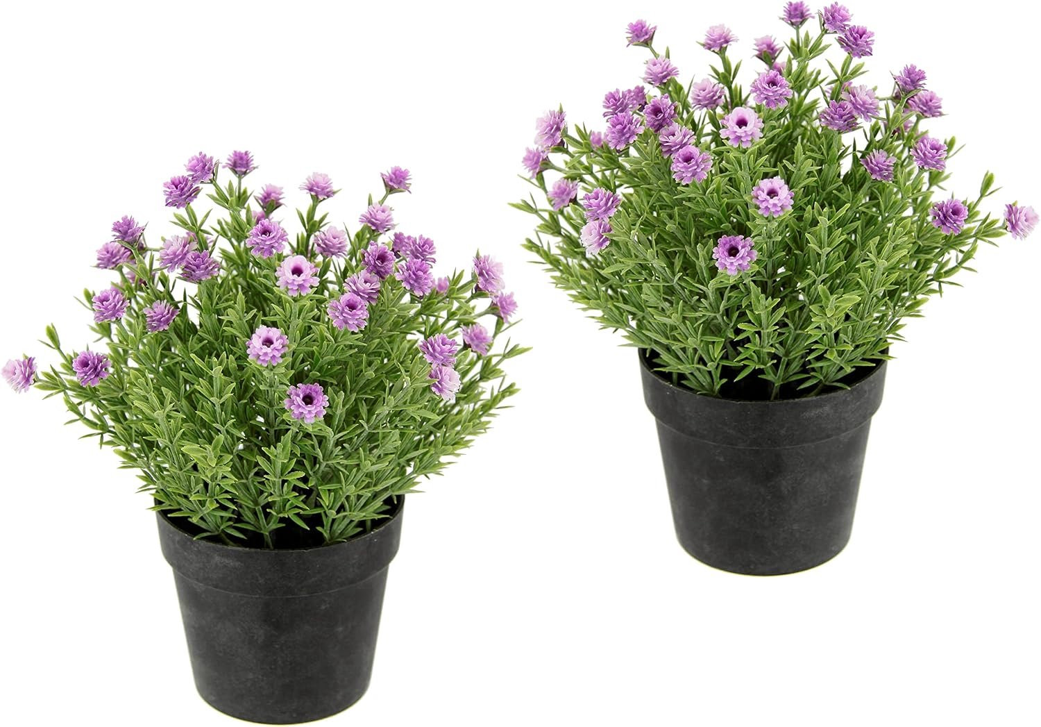 Flair Flower Nep Lavendel Struik in Pot - Decoratieve Kunstplant