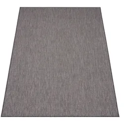 OUTDOORTEPPICH, in Naturoptik, Anthrazit, 200 x 280 cm