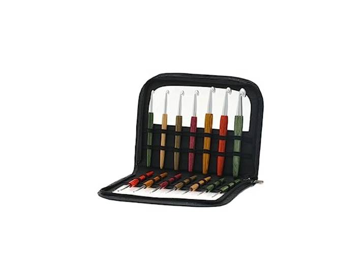 Lana Grossa Luxe Houten Haaknaalden Set