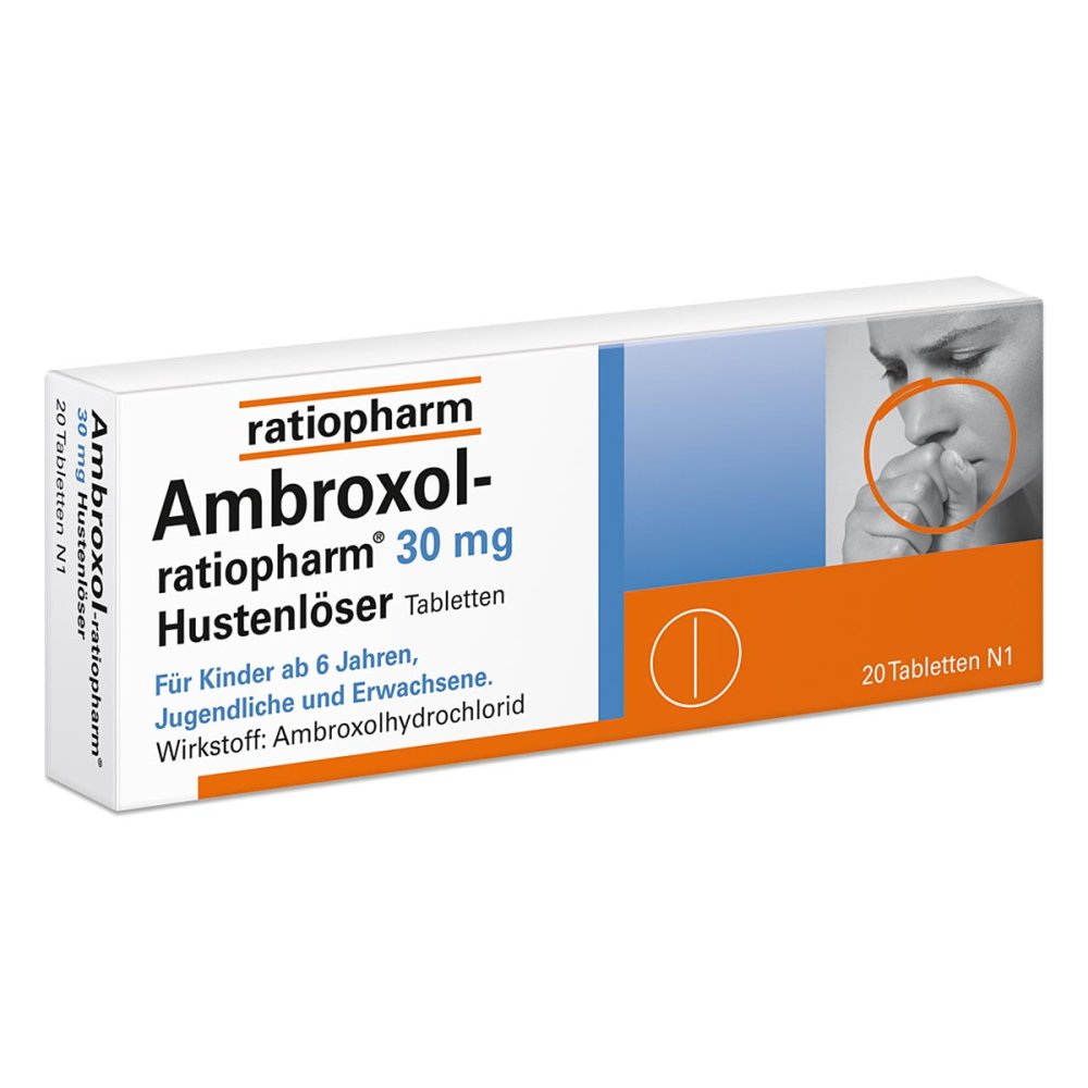 ratiopharm GmbH Ambroxol-ratiopharm® 30 mg Tabletten Hustenlöser 00680816