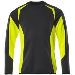 Mascot,  Sweatshirt mit UV-Schutz schwarz/HiVis Gelb Gr. 5XL (5XL)