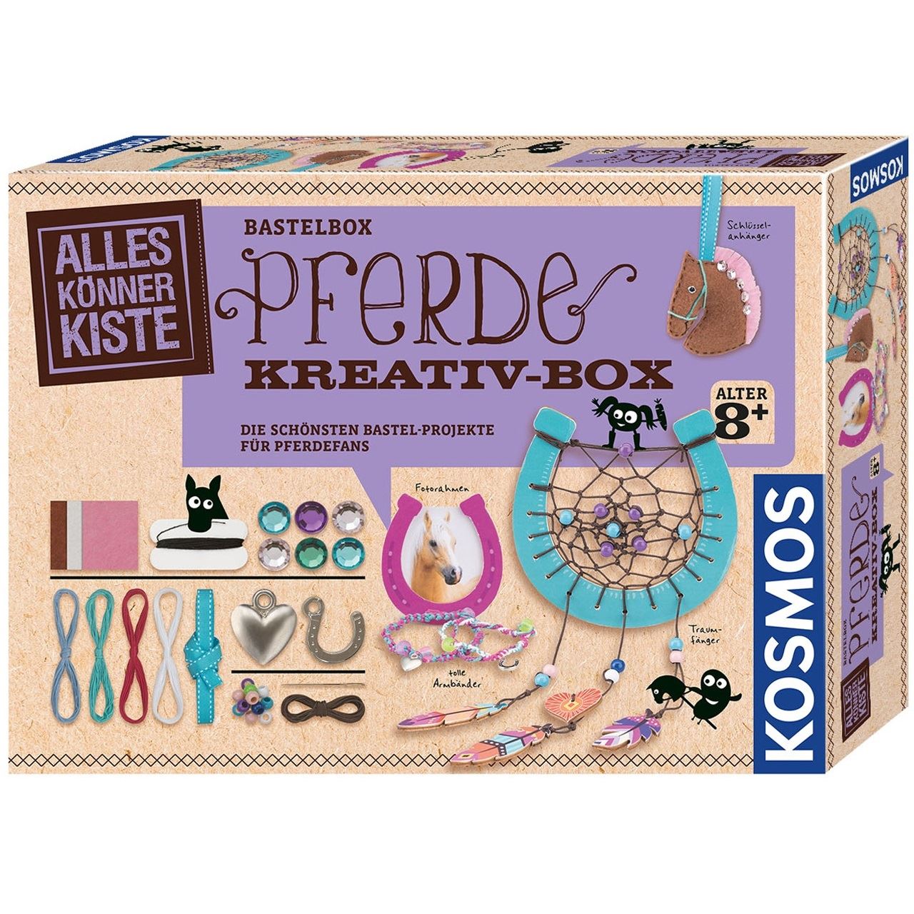 KOSMOS Experimentierkasten Pferde-Kreativbox mehrfarbig