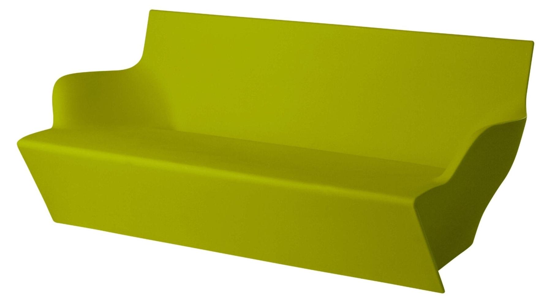 Moderner 2-Sitzer Garten-Außensofa Kami Yon Slide Design - Dunkel Grün
