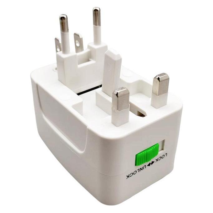 Konrow 931 - Universaladapter (EU / US / UK / AU, Weiss) - Originalverpackung (47121717)