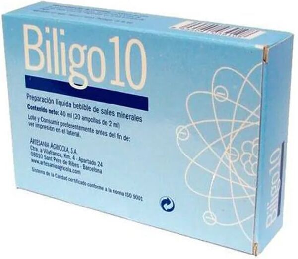 Artesania Agricola Biligo 10 Yodo 20 Ampollas