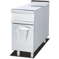 Ristoattrezzature Neutrale mobile Edelstahlplatte – Türtür für Küchen 800 x 900 x 940 mm – 80 x 90 cm