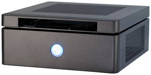 Inter-Tech ITX-603 Mini-Tower PC-Gehäuse Schwarz