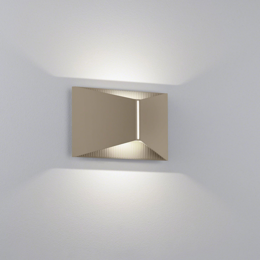 Helestra LED-Wandaussenleuchte VID coffee 28/2605.70 4022671121309