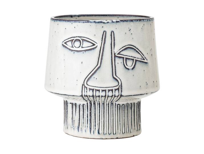 Bloomingville Pot de fleur sur pied Bloomingville Ø15 cm Gris