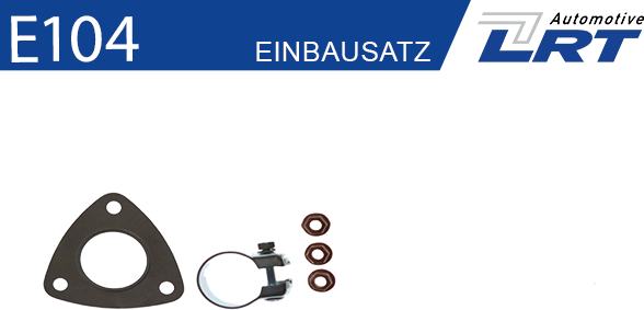 Lrt Montagesatz, Katalysator E104 Für Opel