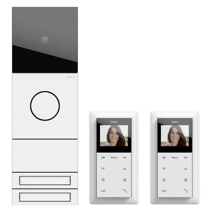 Gira ZFH-Paket Video System 106 2417902 (Kabelgebunden) (2417902)