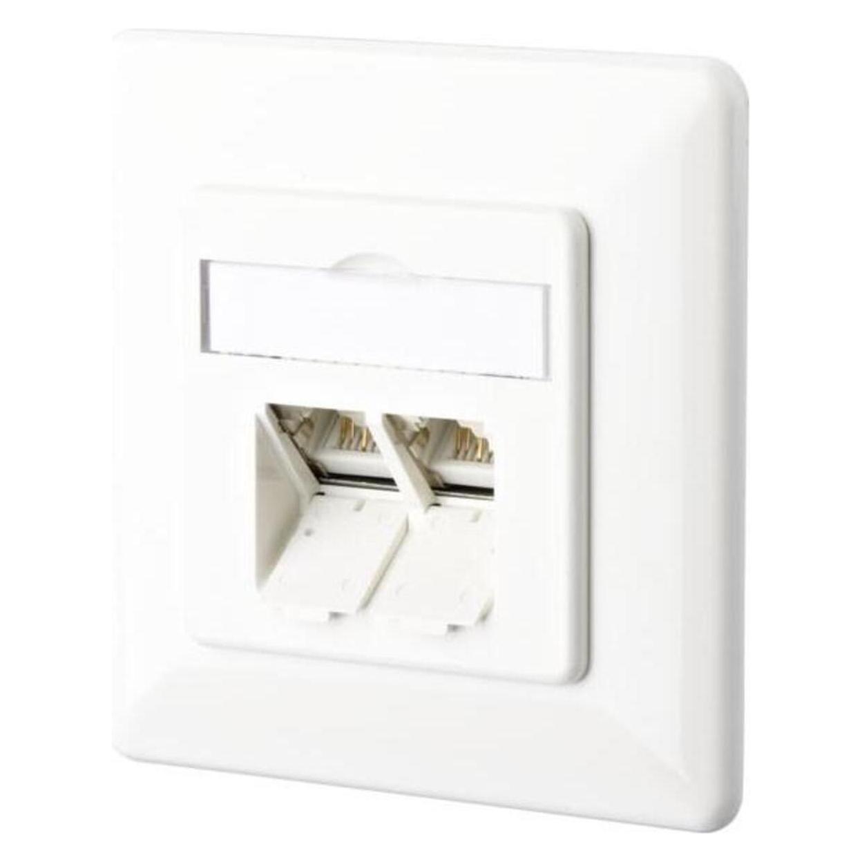 Metz Connect 130C381002-I Steckdose Weiss (130C381002-I-90)