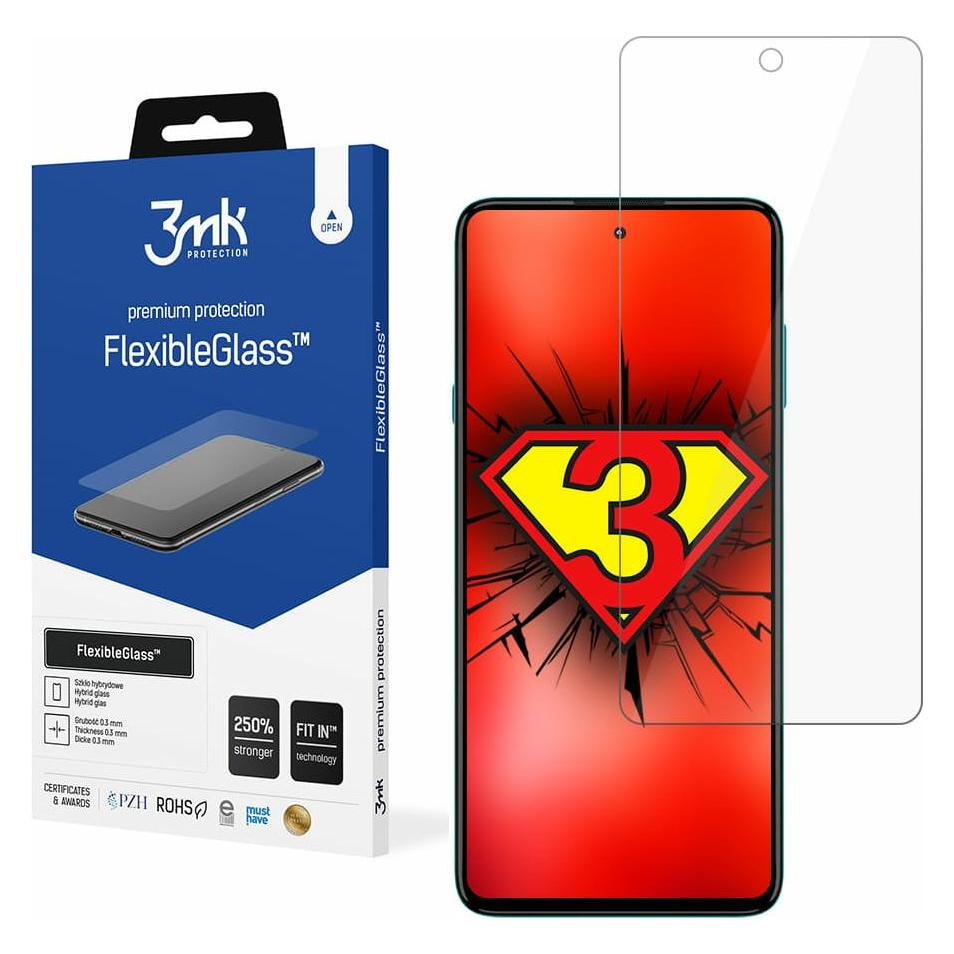 3MK hybrid glass Flexible 2.5D for Motorola Edge 20 Lite (1 Stk., Motorola Edge 20 Lite) (GSM115073)