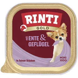 Rinti Gold mini Ente & Geflügel 16x100 g