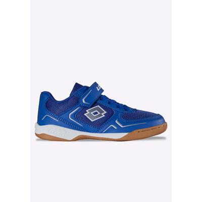 Hallenschuh LOTTO, Mädchen, Gr. 27, atmungsaktiv, blau, weiß, Mesh, Synthetik, Schuhe Hallenschuh