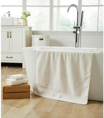Better Trends 4 Piece Bathroom Towel Set, Bath Towels Hand Towels & Washcloths, 100% Cotton Zero Twist, 550 GSM Soft Absorbent