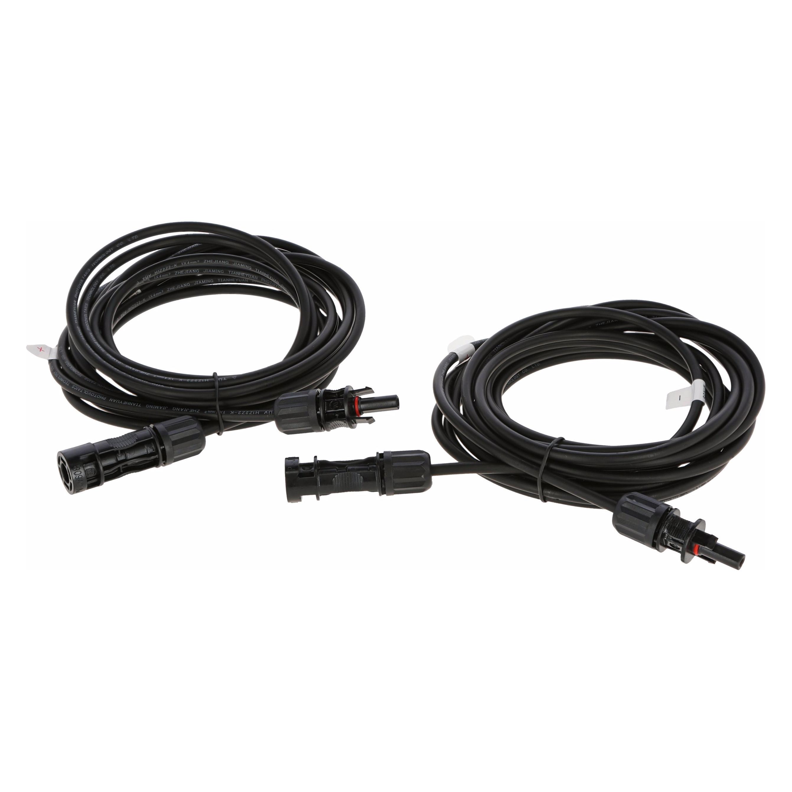 AKO Verlängerungskabel-Set 5m (2x) für 45 und 100W Solarmodul (Solarkabel) (19417112)