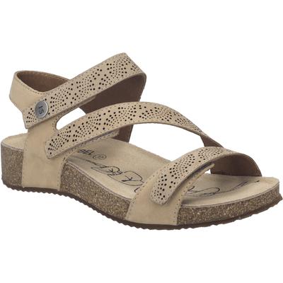 Sandale JOSEF SEIBEL "Tonga 78, beige", Damen, Gr. 39, beige, Obermaterial: 100% Rindsleder Leather cow., Schuhe Sandale