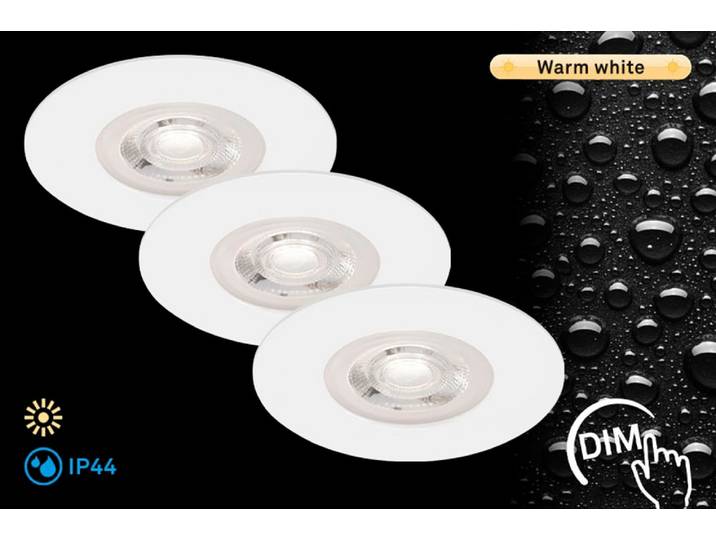 BRILONER LEUCHTEN LED Einbauleuchte KULANA , weiß, neutral, Leuchten, LED Einbauleuchte
