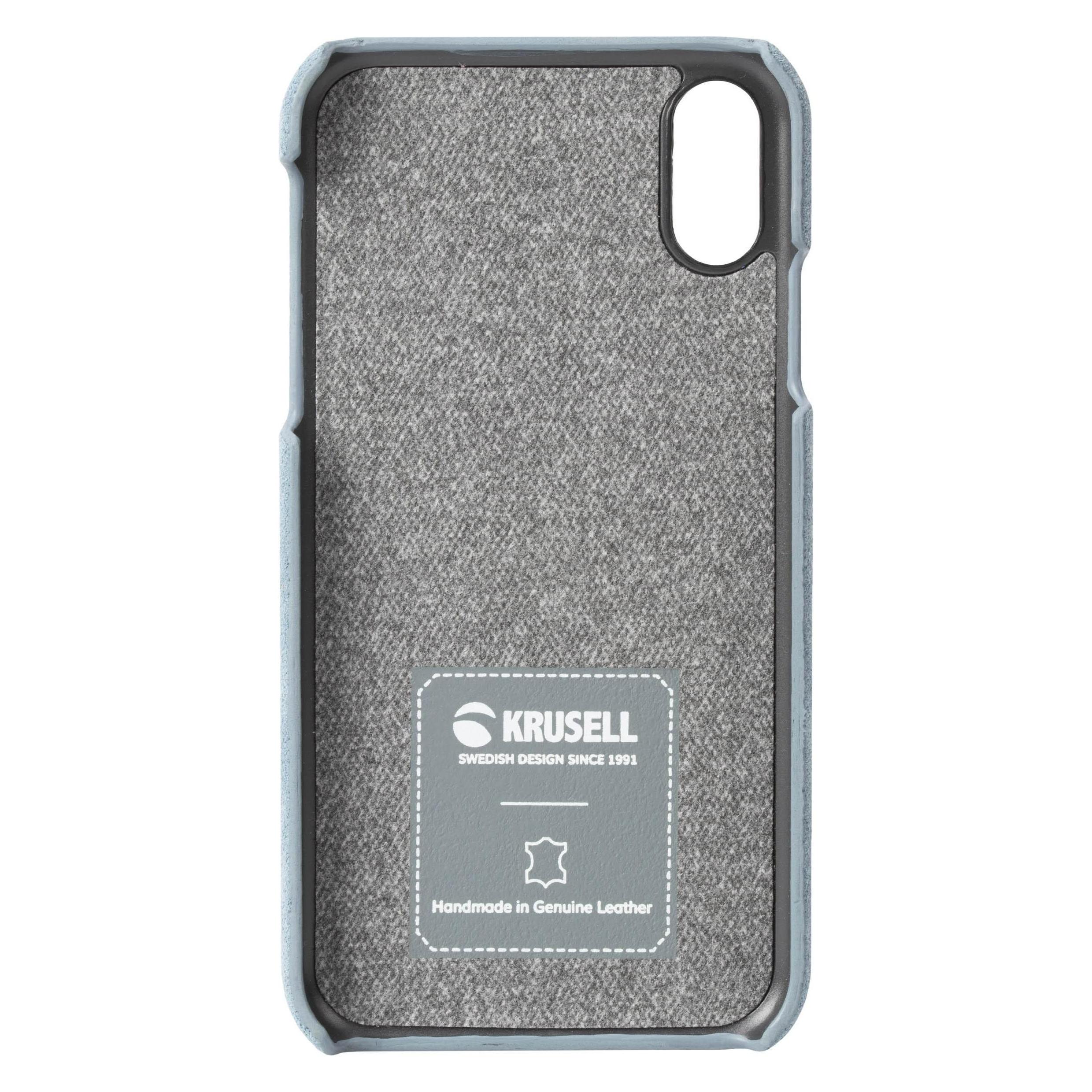 Krusell Broby Cover Apple iPhone XS Max blue (Apple iPhone XS Max) (61497)