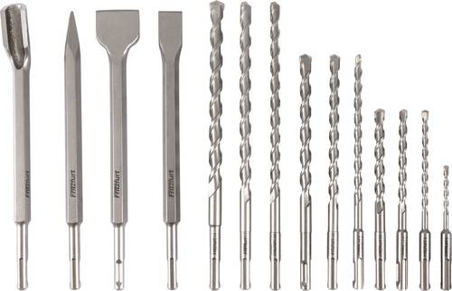 FRITZFURT 3161-3014 Hohlbohrkronen-Set 14teilig 5 mm, 6 mm, 8 mm, 10 mm, 12 mm, 14mm SDS-Plus 1 Set