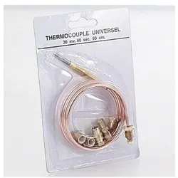 Caleffi Universal Thermoelement UTE 900 Ersatzteil mit Zubehör 5 Adapter 900mm