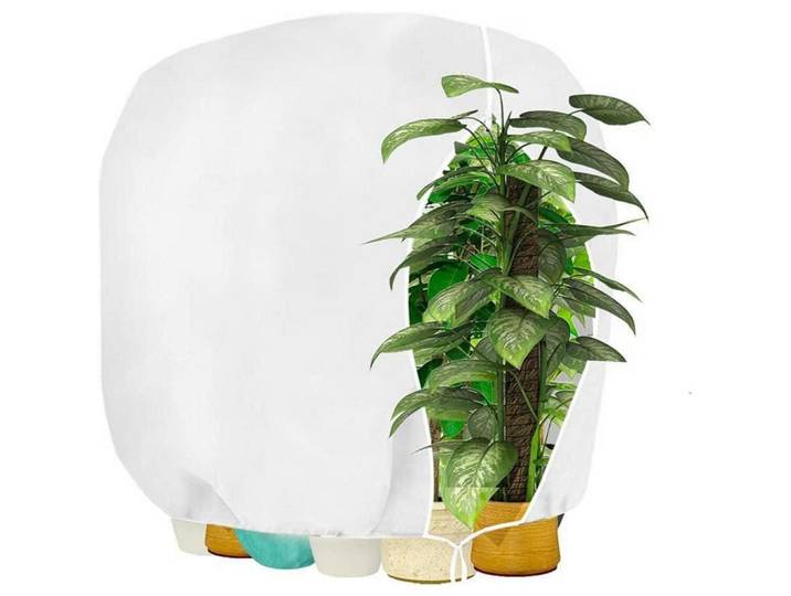 Pflanzenschutzhaube Winterschutz 190 x 220 cm Weiß, 10x5x15 cm, Gartenzubehör