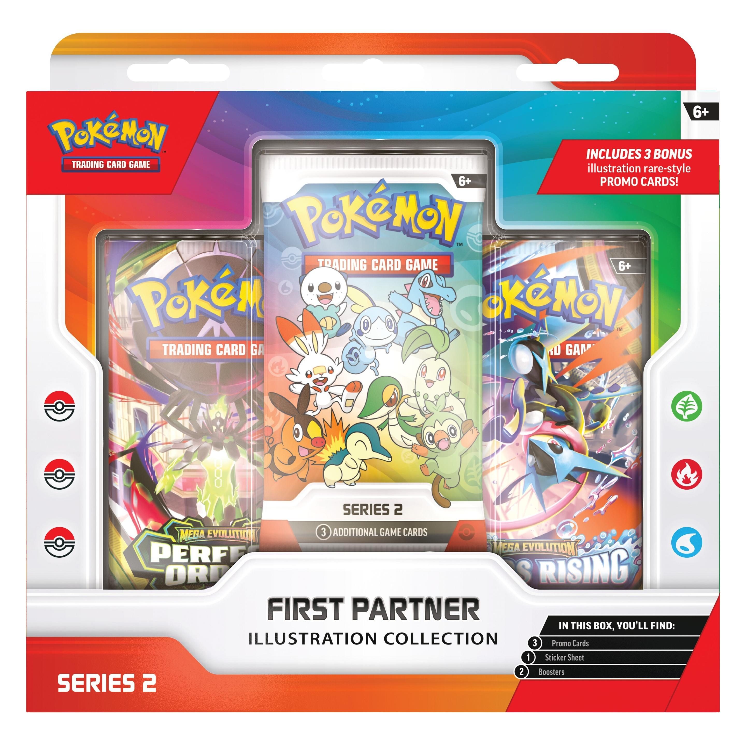 Pokémon P-EN First Partner Illustration Collection (Englisch, Box Set & Collection) (POK10395-101)