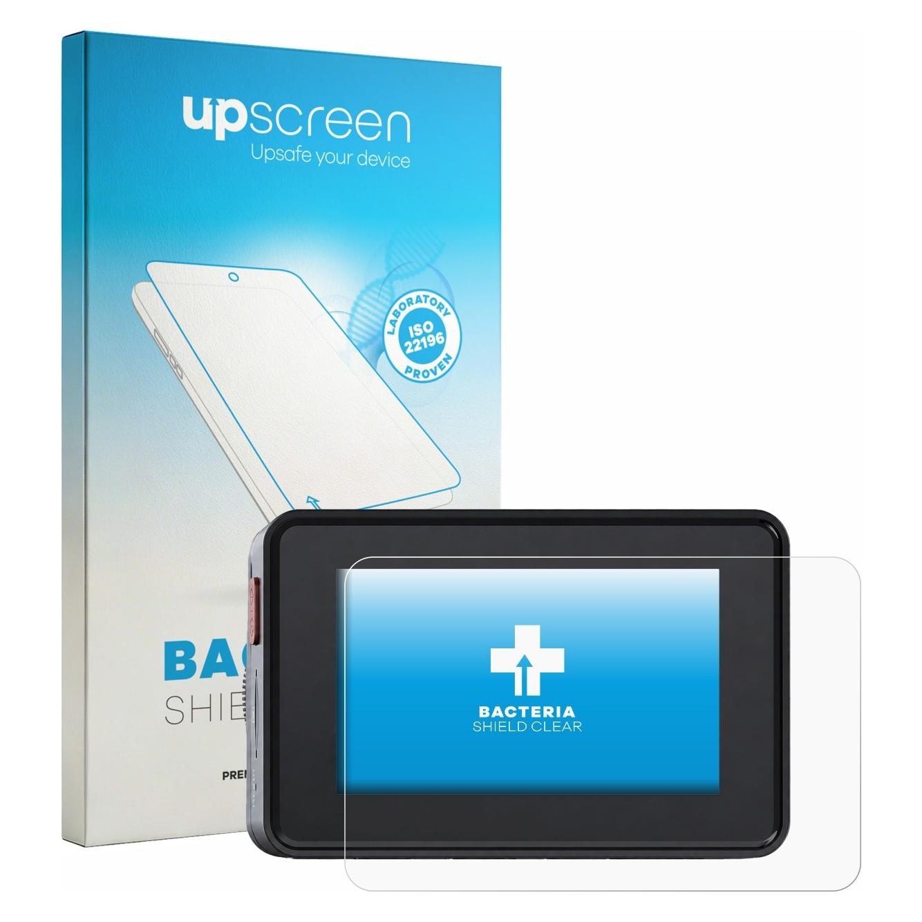 upscreen Schutzfolie für Vantrue Element 2 Displayschutz Displayschutzfolie Folie Klar antibakteriell (2063955)