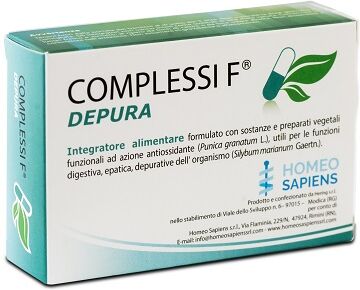 HOMEO SAPIENS Srl COMPLESSI F DEPURA 30CPR